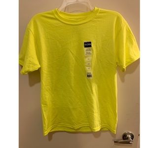 Neon yellow t shirt